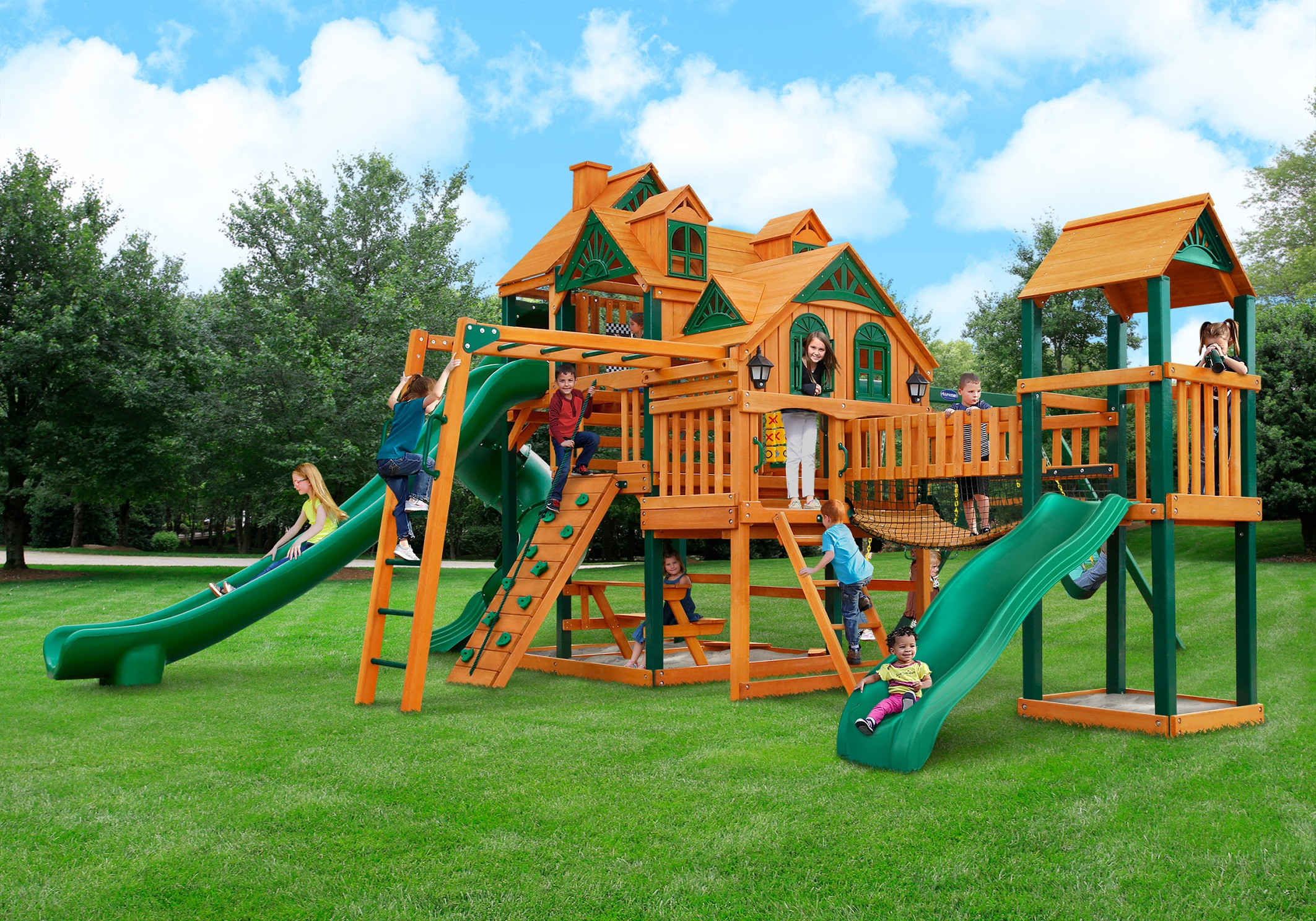 Kids Playhouse Swing Sets
 Playnation Orlando – Your go to source for swing sets