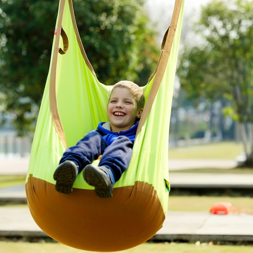 Kids Porch Swing
 Garden Swing For Children Baby Inflatable Hammock Hanging