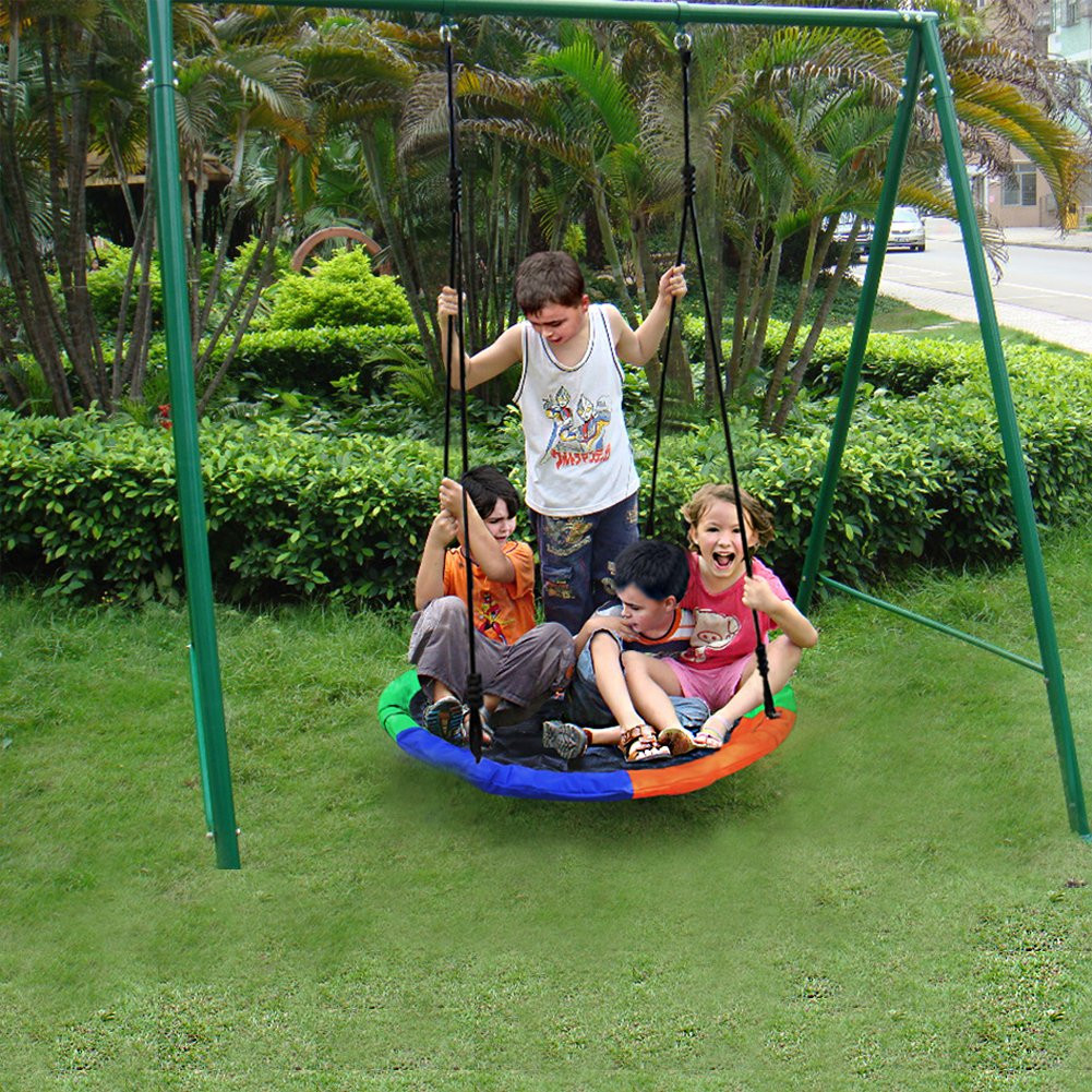 Kids Porch Swings
 Blue island Tree Swing Children s Outdoor Size 40