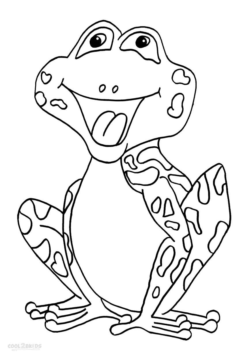 Kids Printable Coloring Pages
 Printable Toad Coloring Pages For Kids