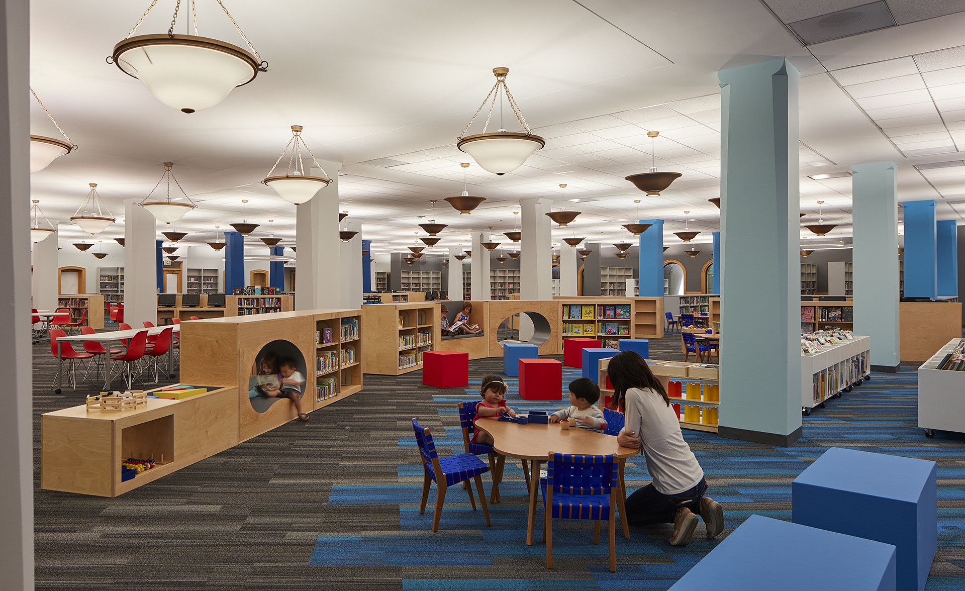 Kids Reading Room
 Harold Washington Library just opened up an awesome new