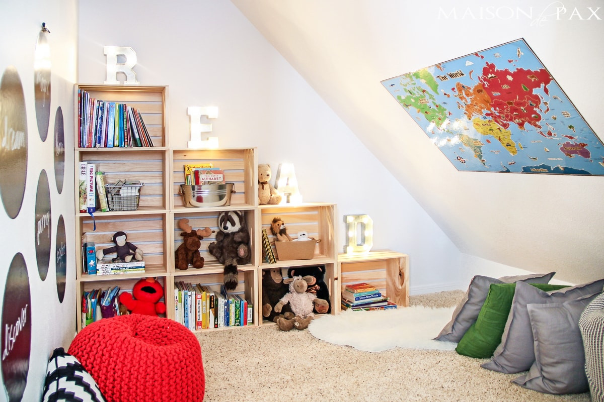 Kids Reading Room
 Creating a Reading Space Maison de Pax