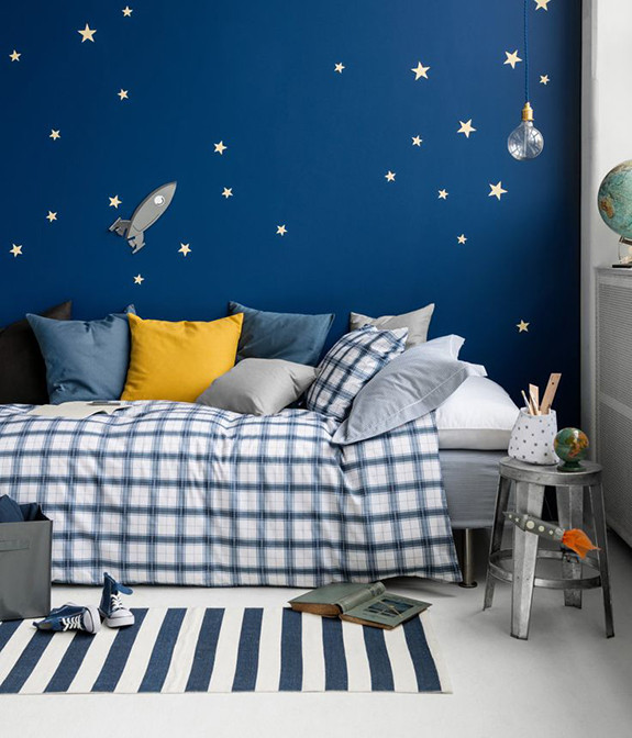 Kids Room Accent Wall
 Bold Accent Wall Ideas For Kids Room