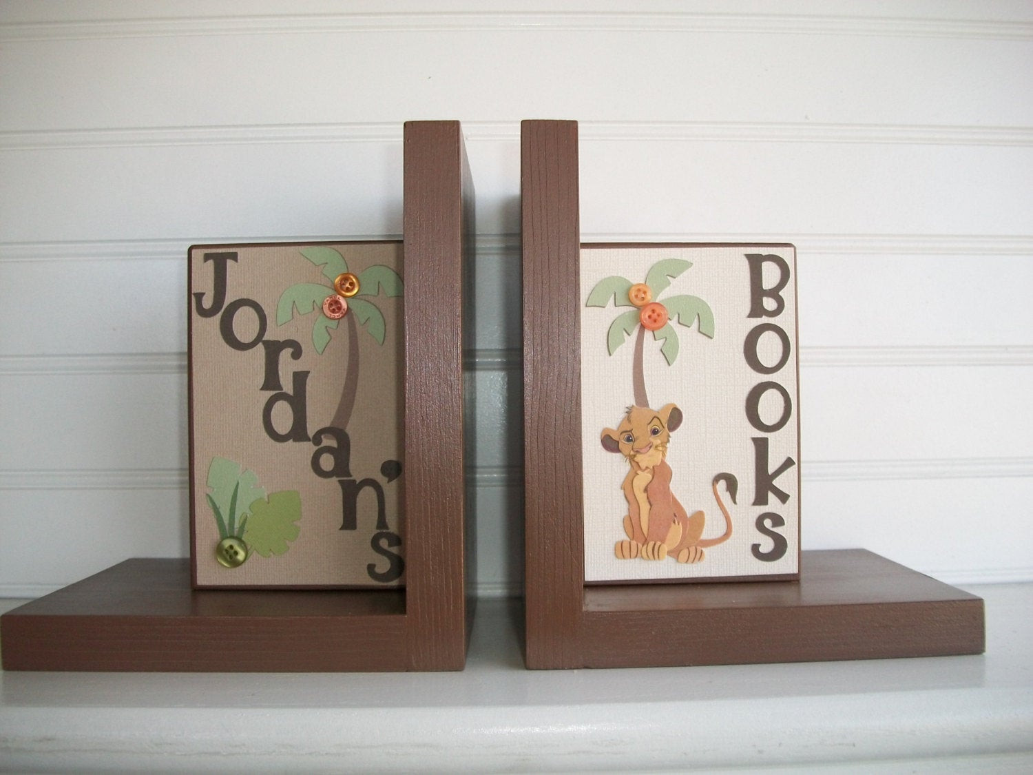 Kids Room Bookends
 Book Ends for Children Nursery Room Decor Boutique