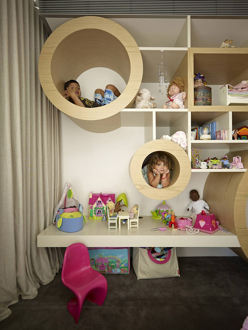 Kids Room Shelving
 Design Detail Creative Kids Room Shelving