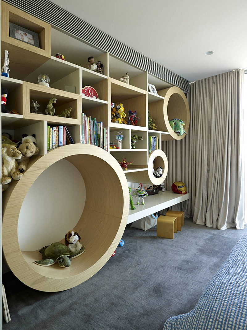 Kids Room Shelving
 Design Detail Creative Kids Room Shelving