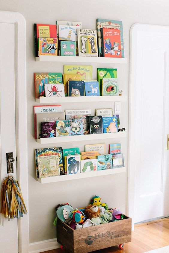 Kids Room Wall Shelves
 25 Space Saving Kids’ Rooms Wall Storage Ideas Shelterness