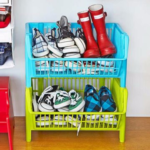 Kids Shoe Storage Ideas
 30 DIY Organizing Ideas for Kids Rooms