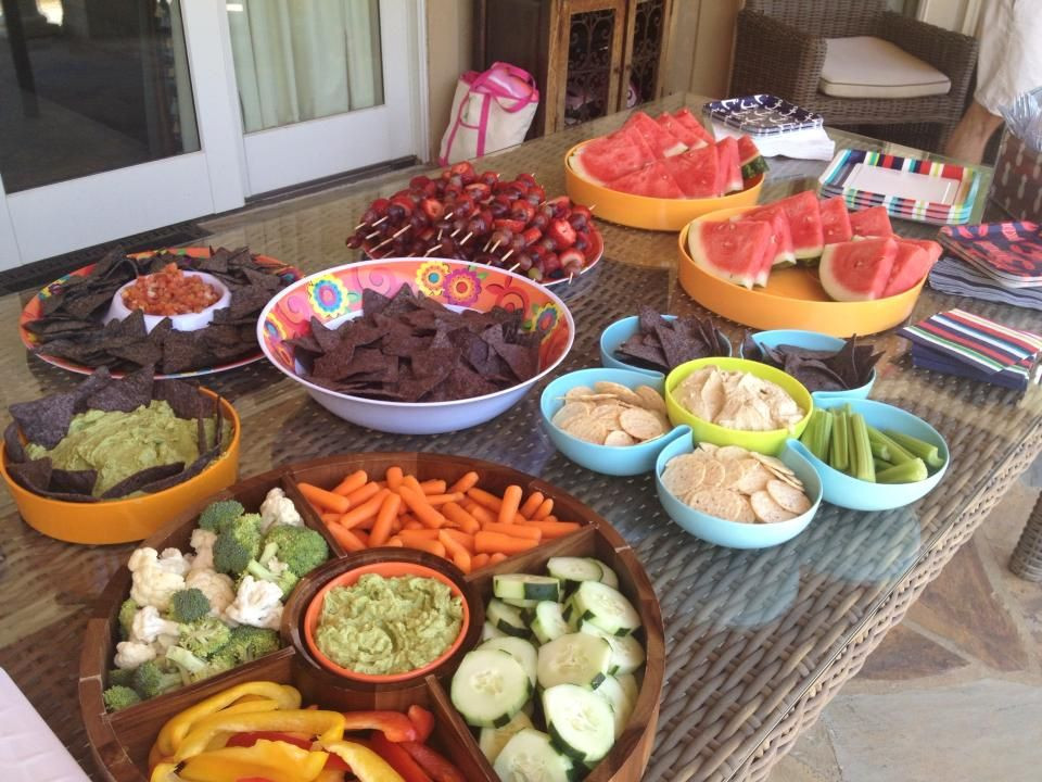 Kids Summer Party Food Ideas
 Healthy Pool Party Food for Kids and Adults