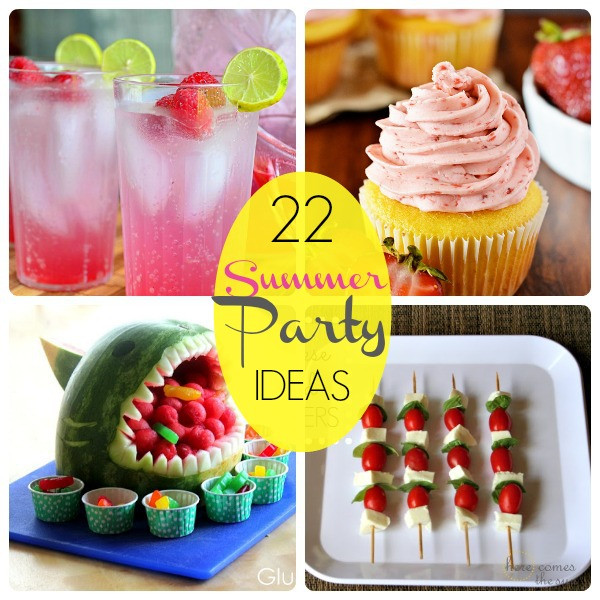 Kids Summer Party Food Ideas
 Great Ideas 22 Summer Party Food Ideas