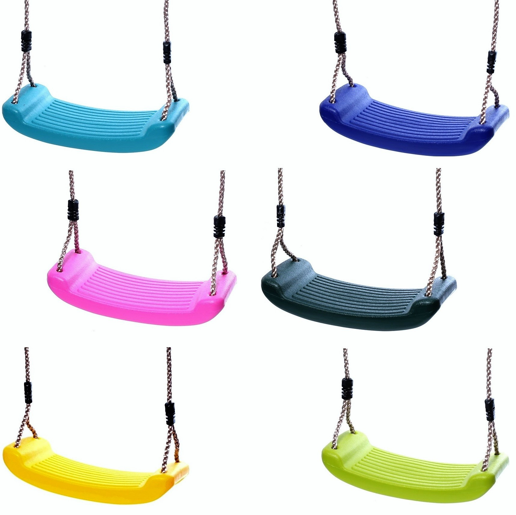 Kids Swing Seat
 Moulded Plastic Kids Replacement Childrens Single Swing