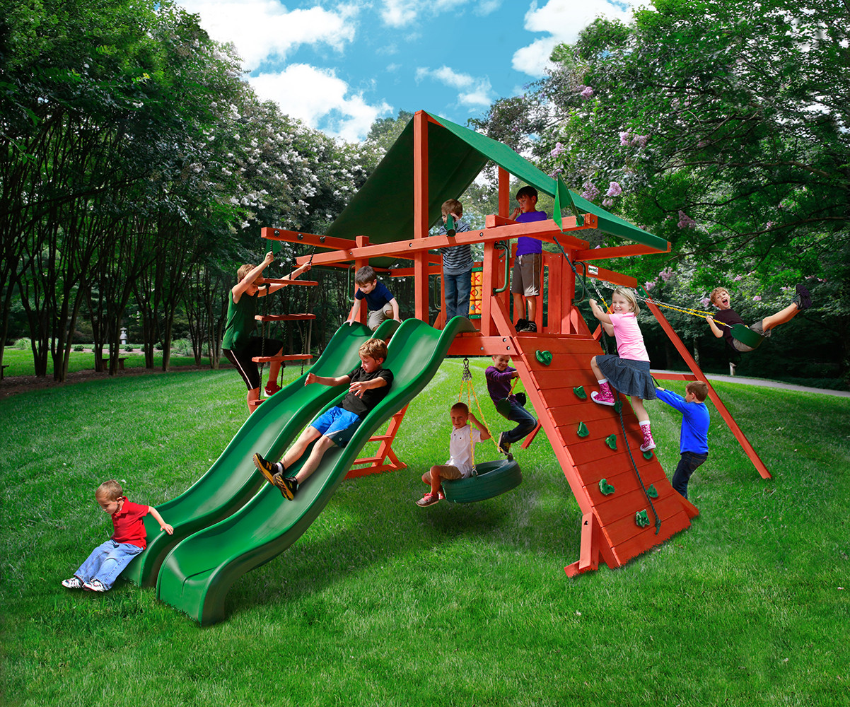 Kids Swing Sets For Sale
 Ideas Happy Kidsplay With Wooden Swing Sets Clearance