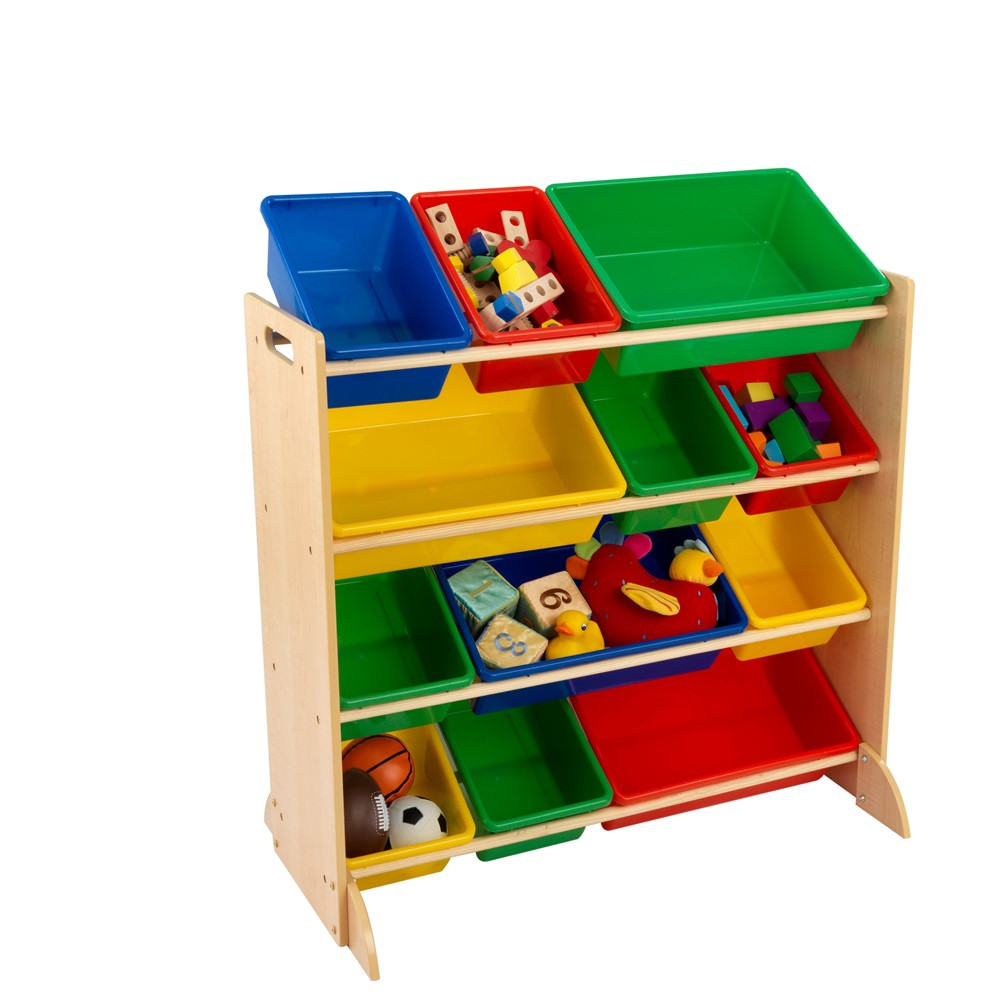 Kids Toys Storage Unit
 Kids Primary Storage Bin Unit Kid Kraft