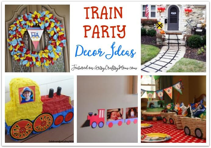 Kids Train Decor
 25 Awesome Train Party Ideas for Kids