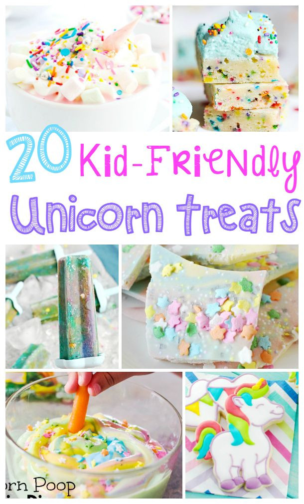 Kids Unicorn Party Food Ideas
 Kids Unicorn Treats