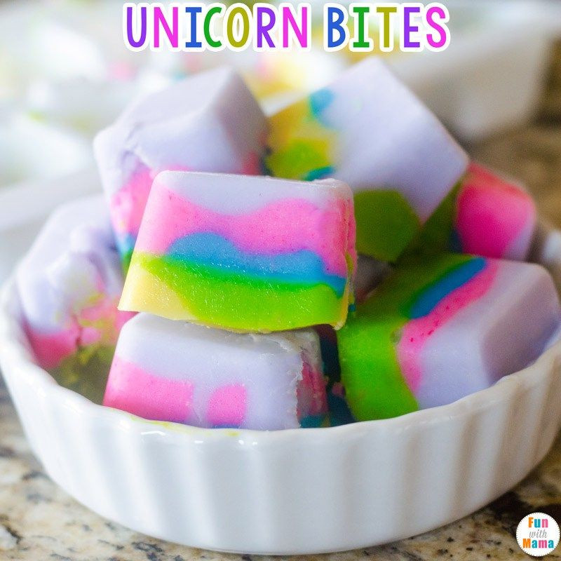 Kids Unicorn Party Food Ideas
 Unicorn Inspired Food Unicorn Yogurt Bites