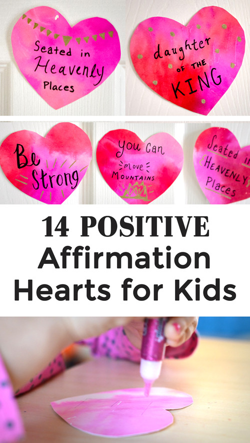 Kids Valentines Quotes
 Valentine s Day Hearts With Uplifting Sayings Positive