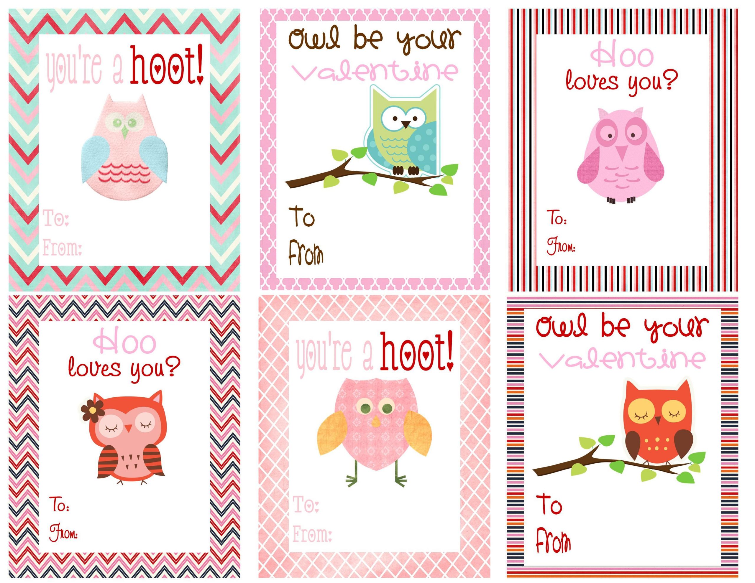 Kids Valentines Quotes
 Owl Valentine