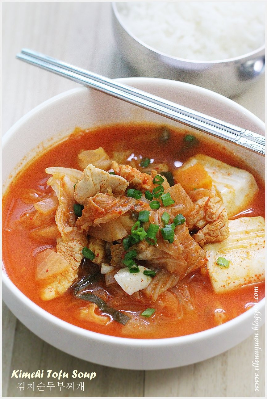 Kimchi Tofu Stew
 Cuisine Paradise Singapore Food Blog