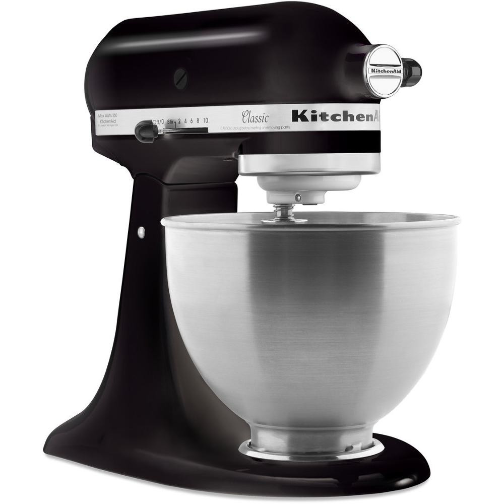 Kitchen Aid Small Appliance
 Kitchenaid 5K45SSBOB Mixer Black 4 3L Classic Stand Mixer