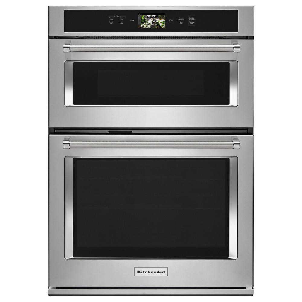 Kitchen Aid Wall Oven
 KitchenAid 30 in Electric Convection Wall Oven with Built