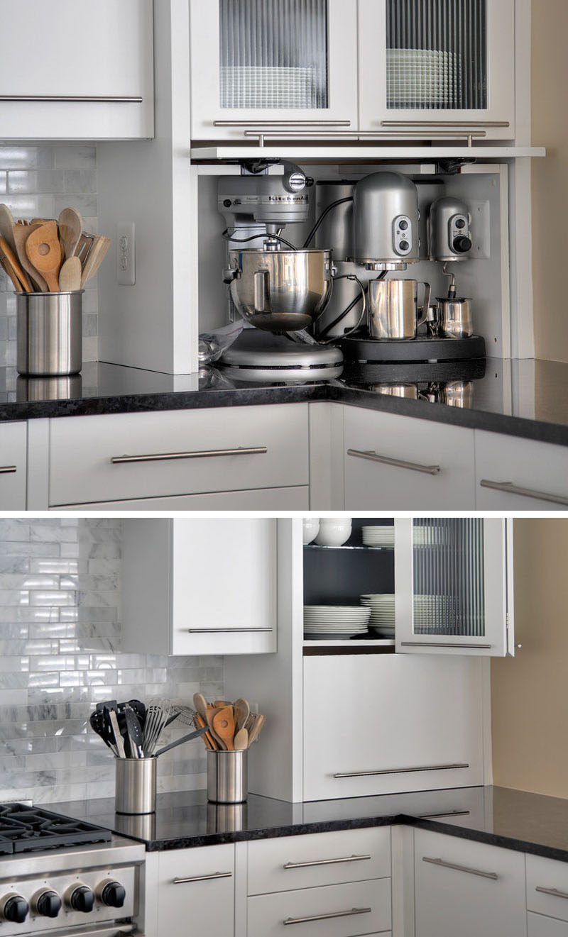 Kitchen Appliances Storage Cabinet
 Kitchen Design Idea Store Your Kitchen Appliances In An