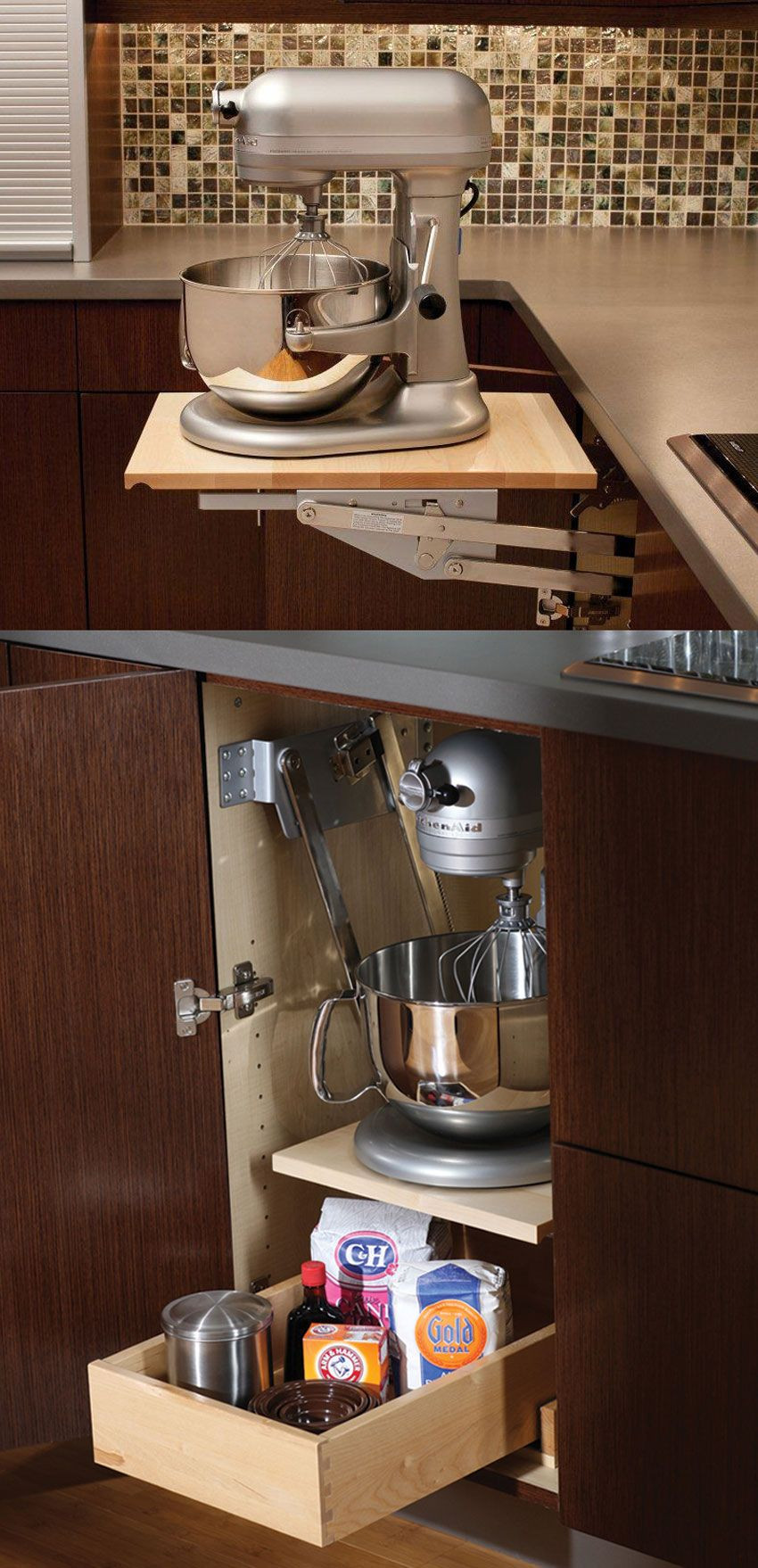 Kitchen Appliances Storage Cabinet
 Mixer Kitchen Appliance Storage Cabinet A mixer or other