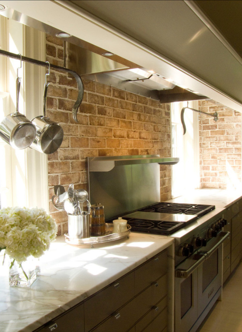 Kitchen Backsplash Brick
 32 Kitchen Backsplash Ideas Remodeling Expense