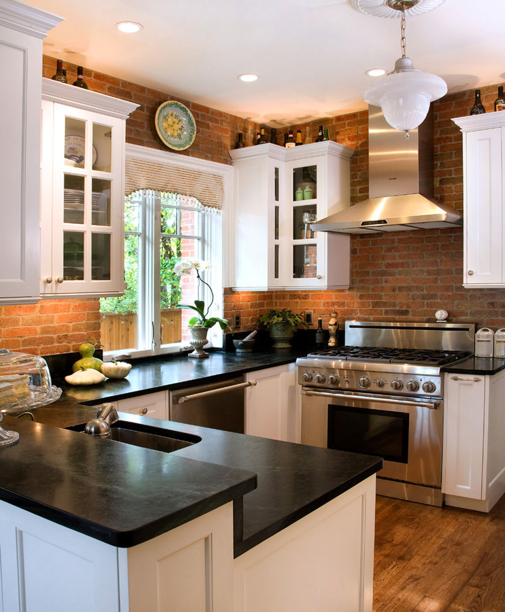 Kitchen Backsplash Brick
 Modern Brick Backsplash Kitchen Ideas