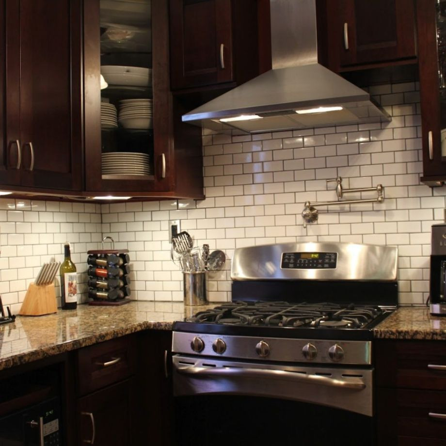 Kitchen Backsplash Ideas Dark Cabinets
 77 Stylish Dark Brown Cabinets Kitchen Suitable For Cooki
