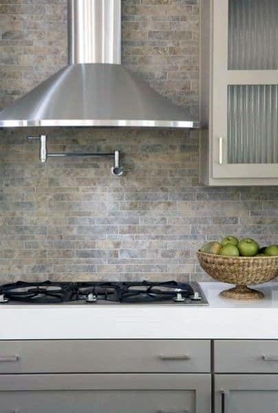 Kitchen Backsplash Stone Tile
 Top 60 Best Kitchen Stone Backsplash Ideas Interior Designs
