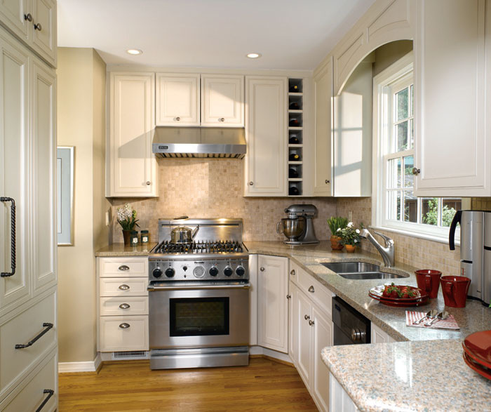 Kitchen Cabinet For Small Kitchen
 Small Kitchen Design with f White Cabinets Decora