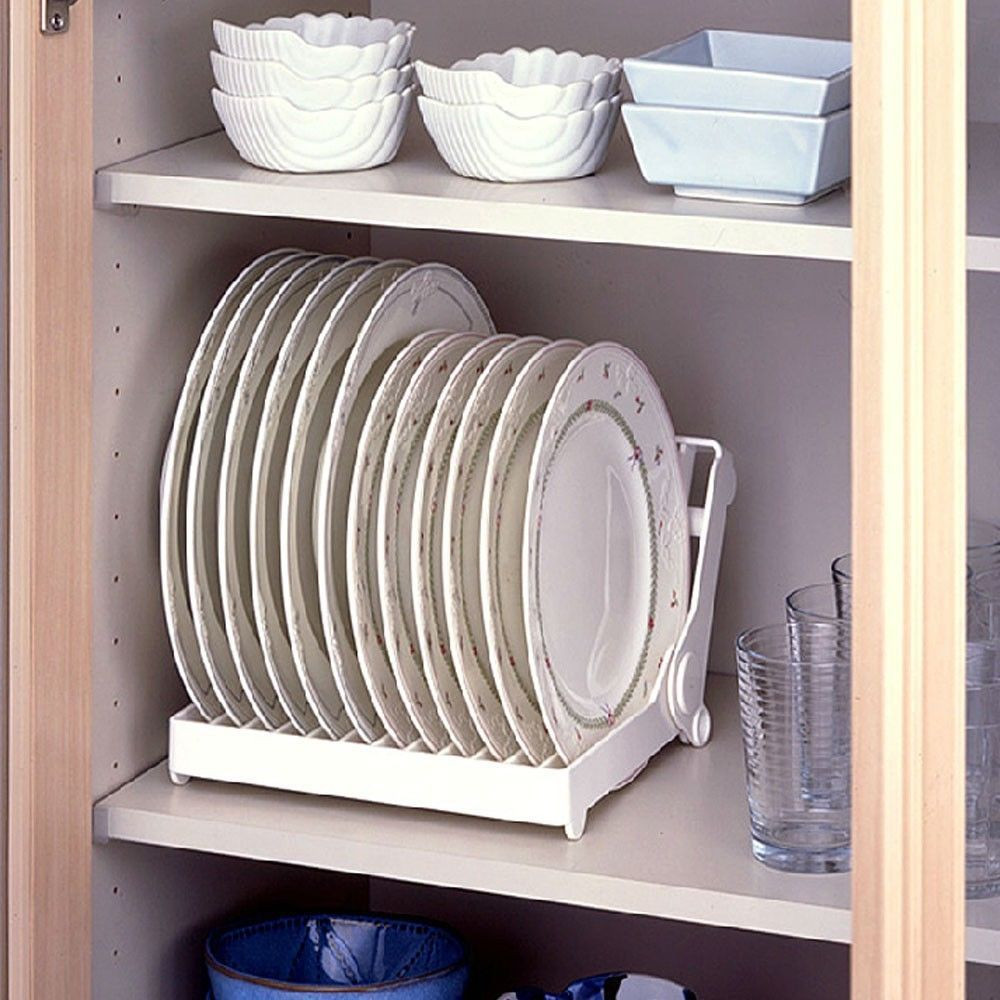 Kitchen Cabinet Organizer Rack
 Kitchen cabinet organizers – lazy susan can plate wrap