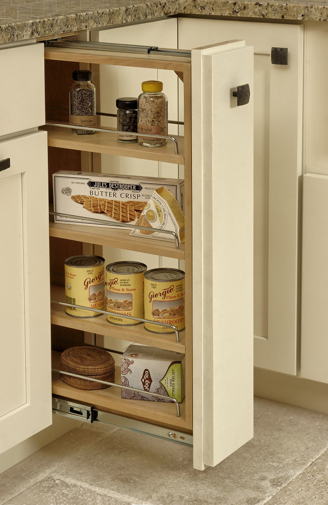 Kitchen Cabinet Organizer Rack
 Pull Out Spice Rack Cabinet & Kitchen Storage Organizer