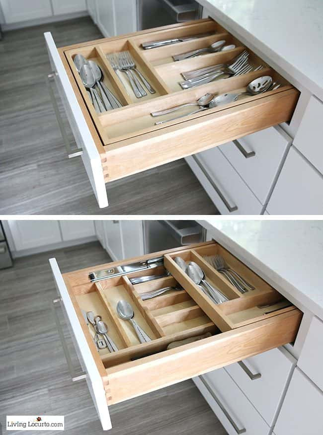 Kitchen Cabinet Organizing
 Silverware tray The best Kitchen Cabinet Organization