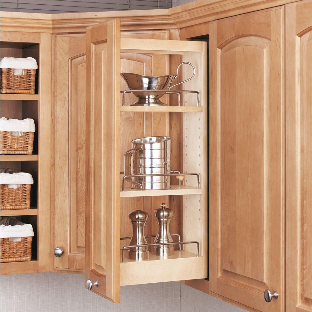 Kitchen Cabinet Shelves Organizer
 Rev A Shelf 26 25 in H x 5 in W x 10 75 in D Pull Out