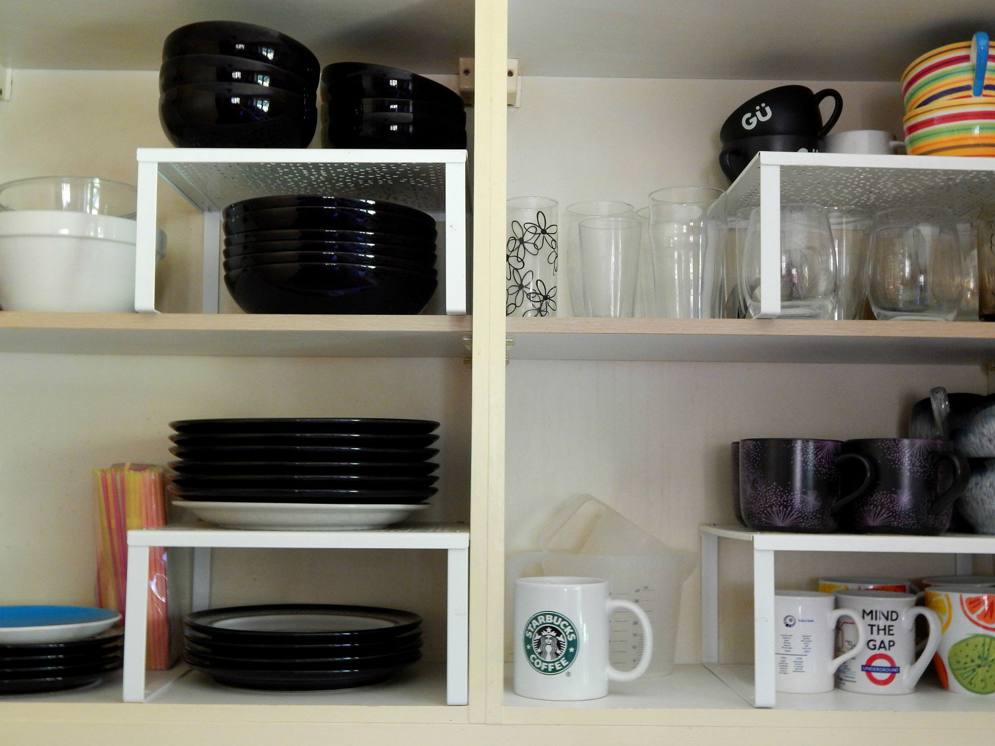 Kitchen Cabinet Shelves Organizer
 Kitchen Storage Solutions – Cupboard Organizer – Raised