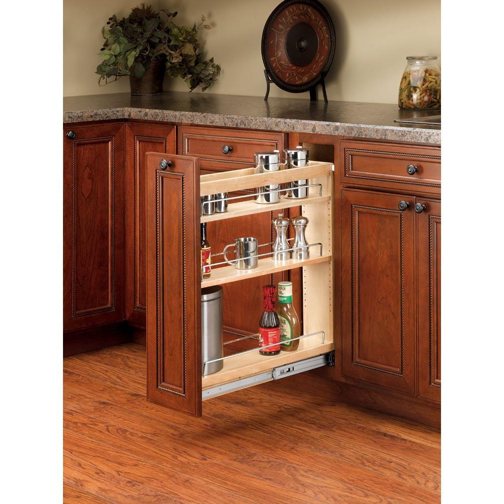 Kitchen Cabinet Shelves Organizer
 Rev A Shelf 25 48 in H x 5 in W x 22 47 in D Pull Out
