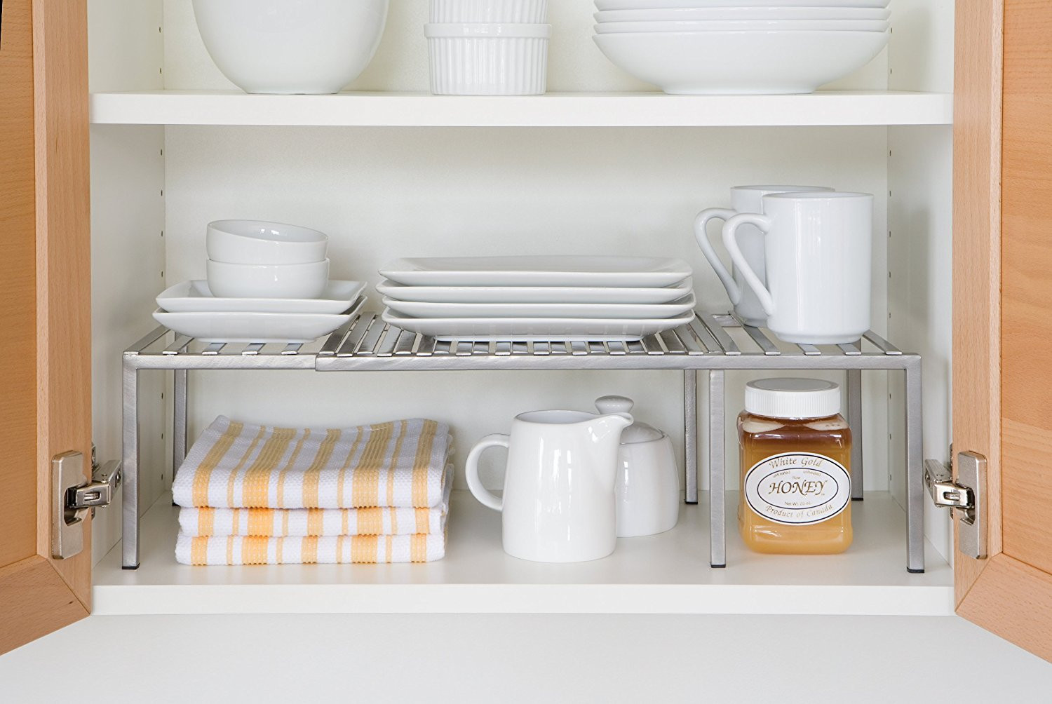 Kitchen Cabinet Shelves Organizer
 21 Brilliant Ways To Organize Kitchen Cabinets You ll Kick