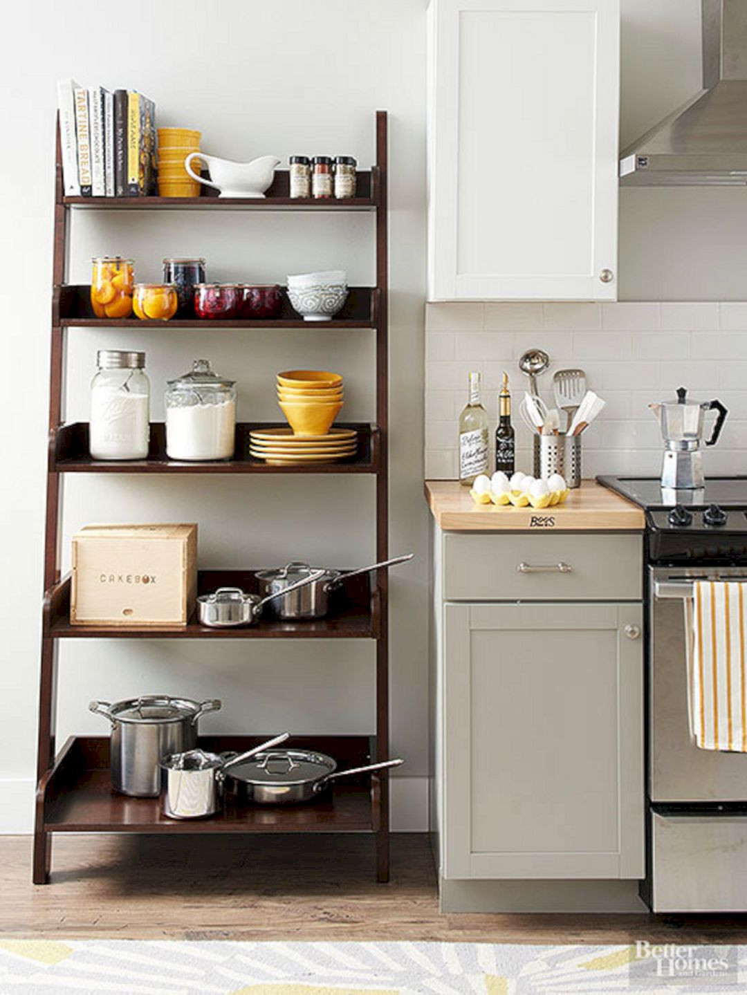 Kitchen Cabinet Small Apartment
 25 Gorgeous Kitchen Storage Ideas For Small Spaces