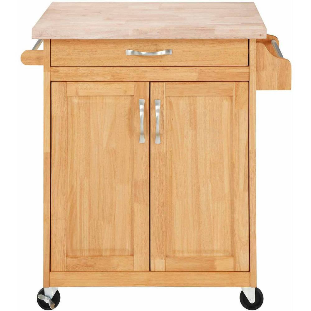 Kitchen Cabinet Table
 Kitchen Island Cart Butcher Block Rolling Cupboard Cabinet