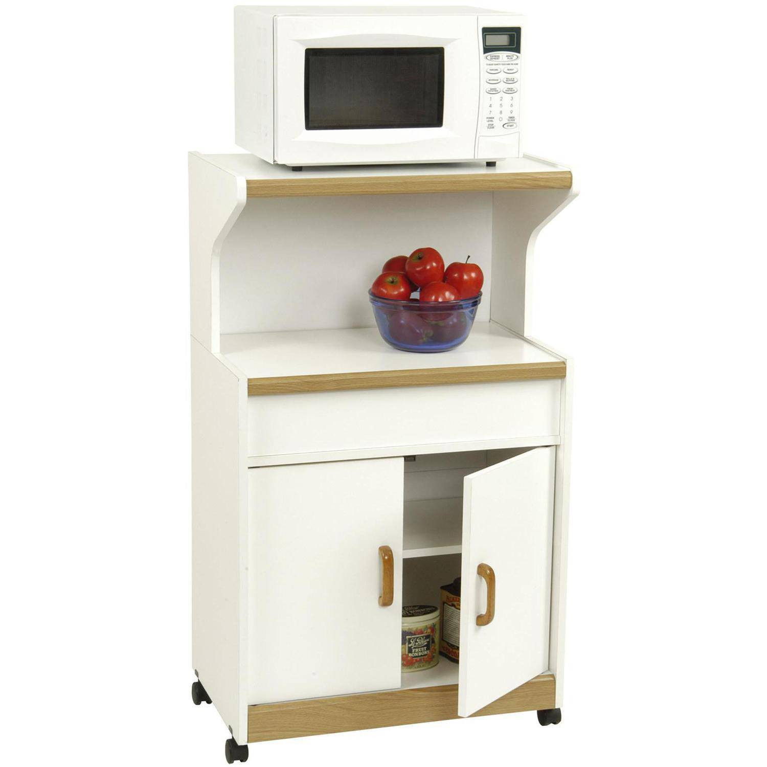 Kitchen Cabinet With Microwave Shelf
 Microwave Cabinet With Shelves White
