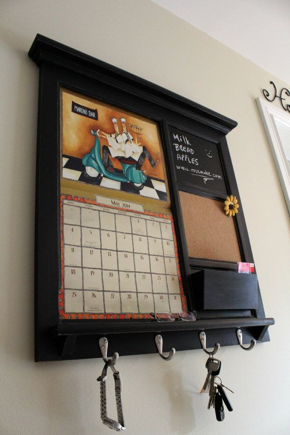 Kitchen Calendar Wall Organizer
 Home Decor Wall LANG Calendar Front Loading Mail Organizer