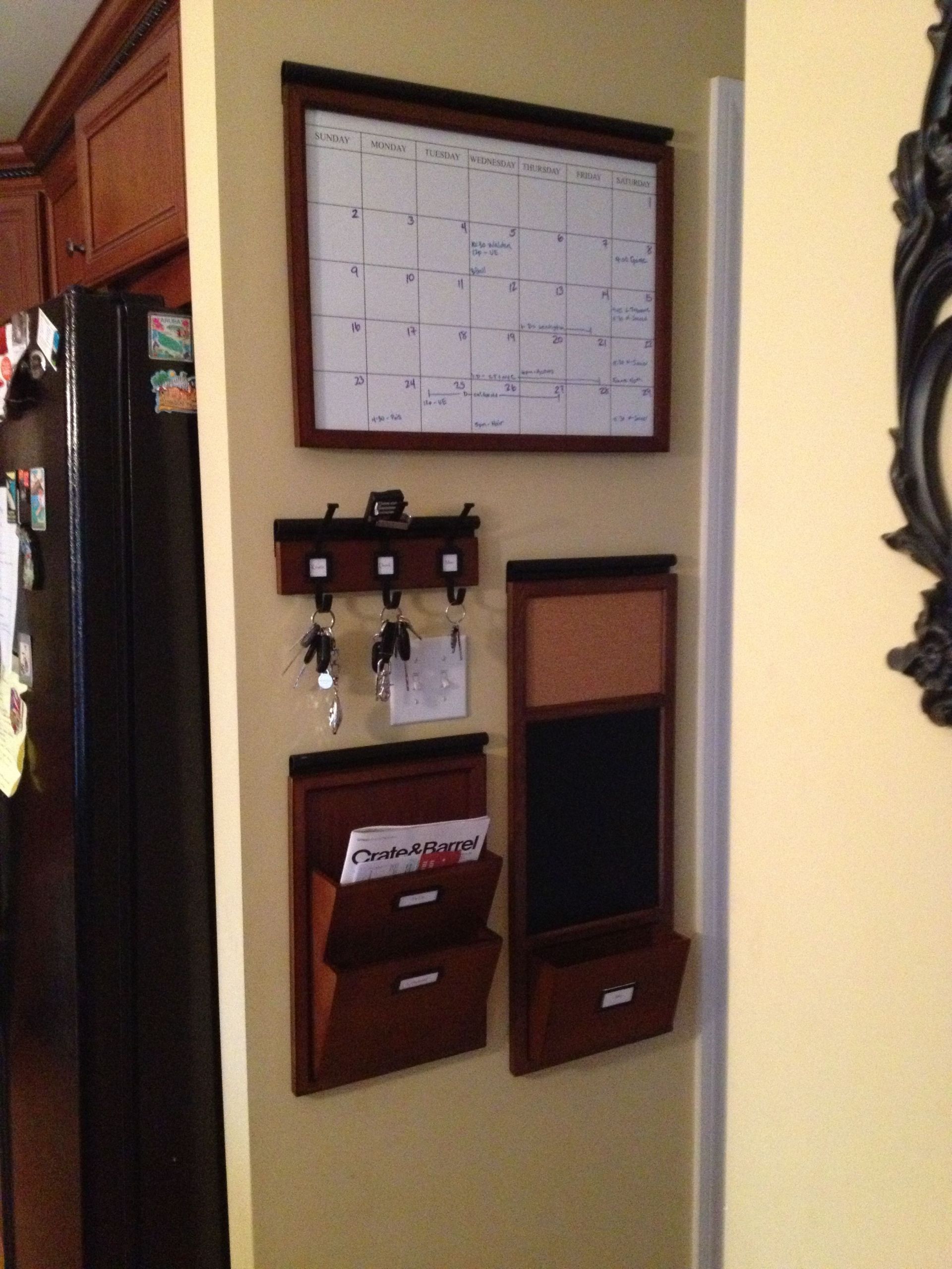 Kitchen Calendar Wall Organizer Luxury Home Quot Mand Centerquot Of Kitchen Calendar Wall Organizer Scaled 