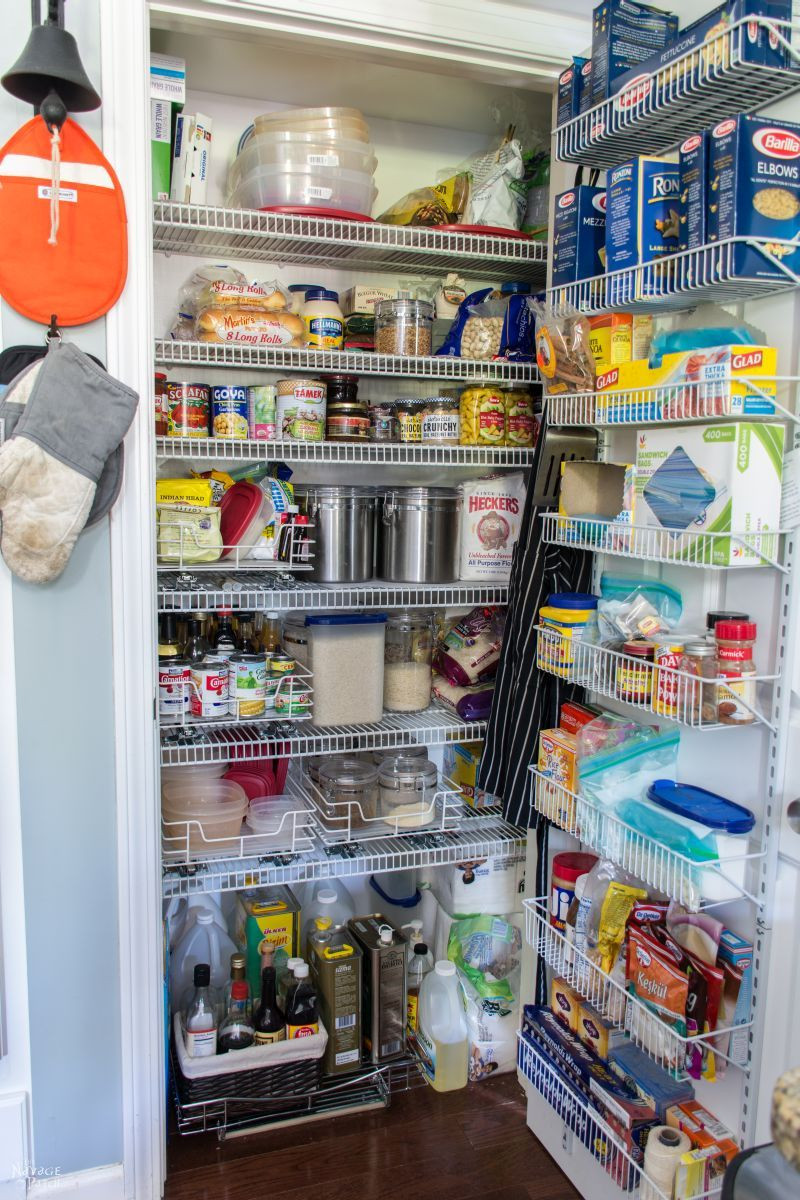 Kitchen Closet Organization
 21 Small Kitchen Pantry Organization Ideas To Really Save
