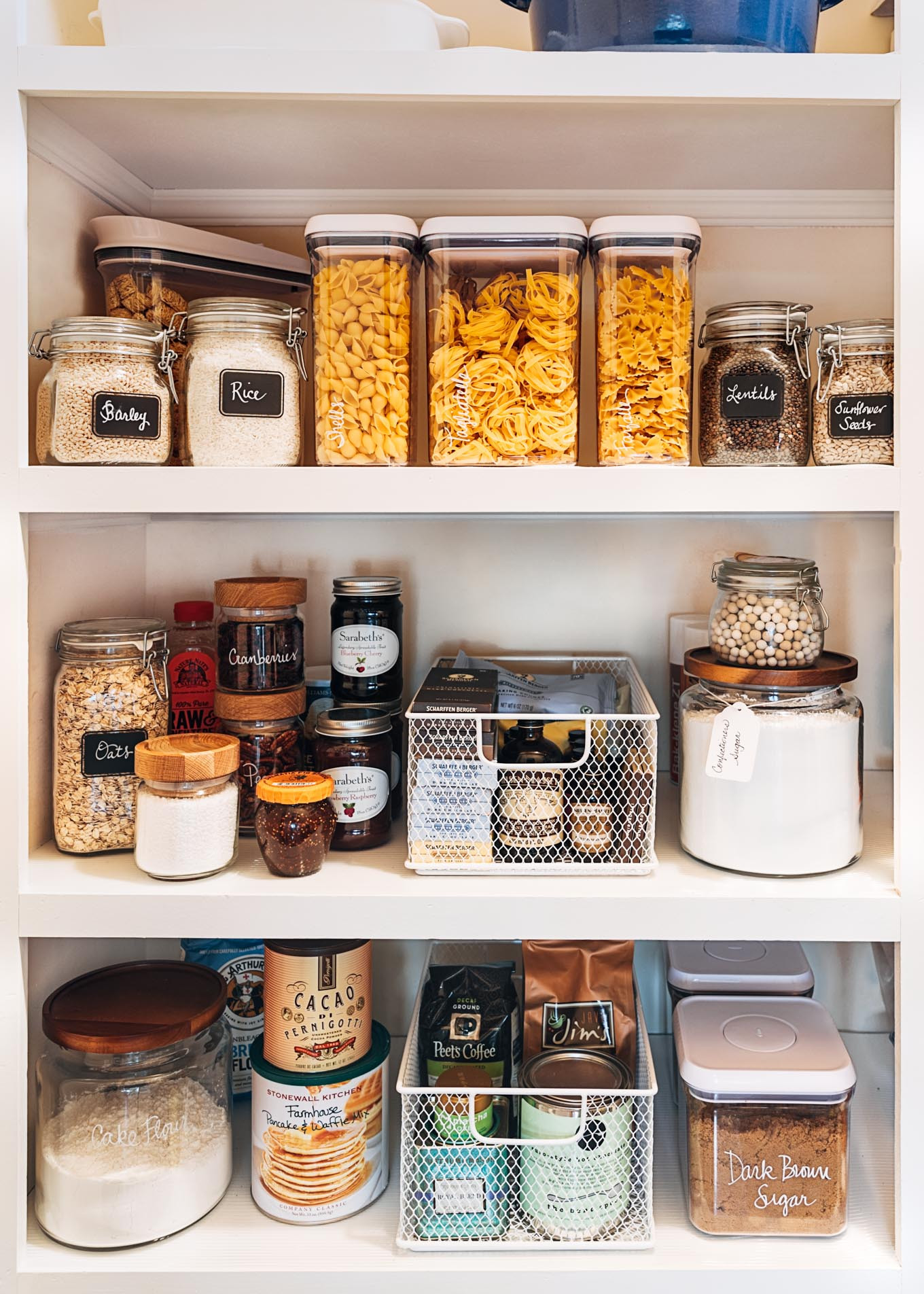 Kitchen Closet Organization
 How to Organize a Pantry And Enjoy Doing It