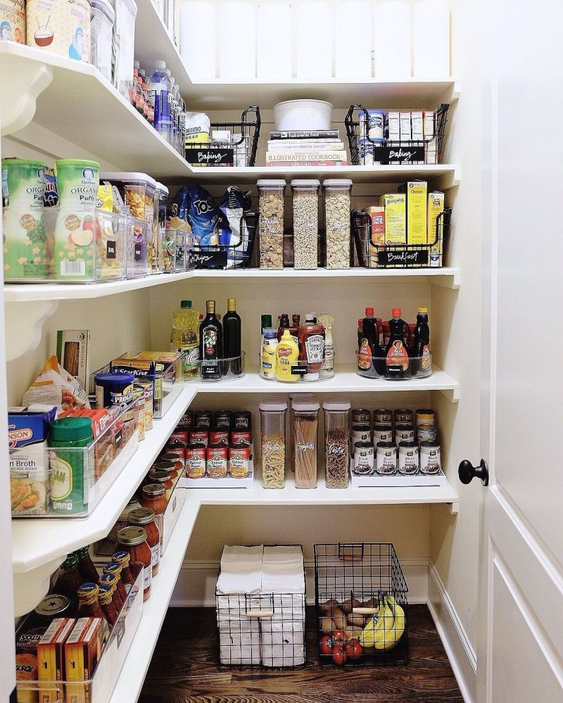 Kitchen Closet Organization
 10 Ways to Achieve The Most Organized Pantry Ever