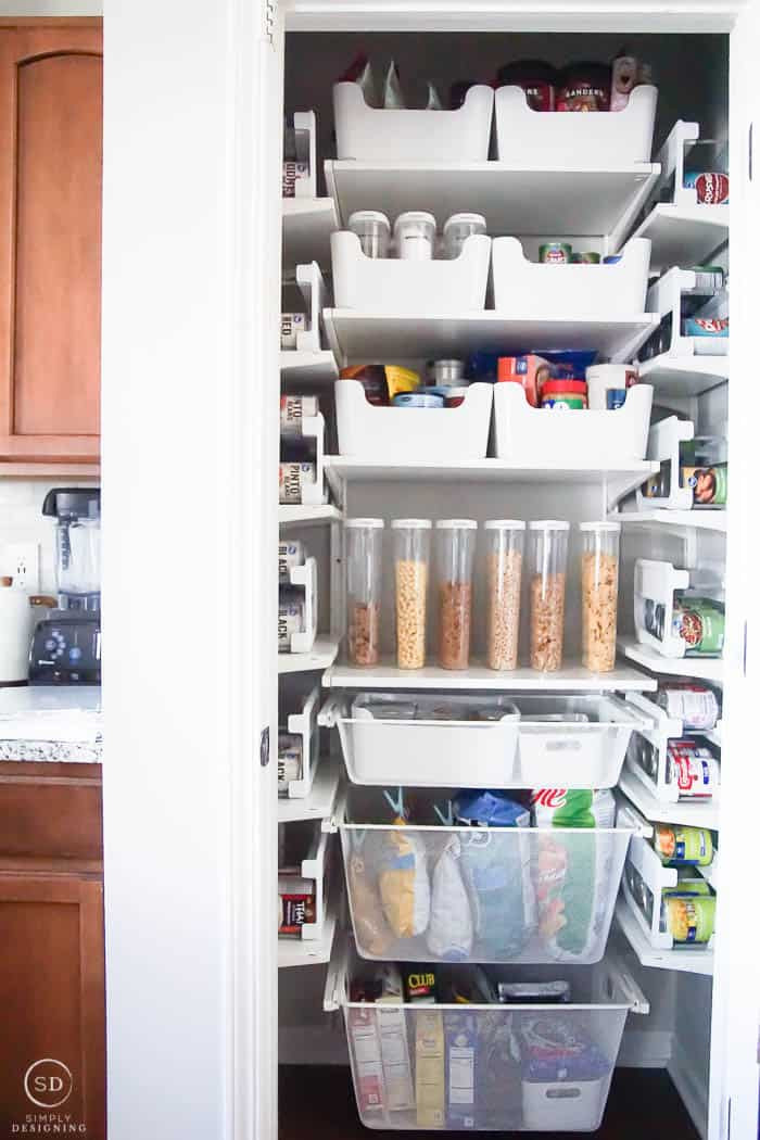 Kitchen Closet Organization
 How to Organize a Closet Under the Stairs & Pantry
