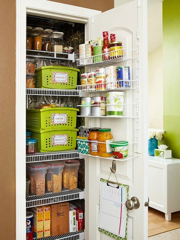 Kitchen Closet Organizers
 30 Kitchen pantry cabinet ideas for a well organized kitchen