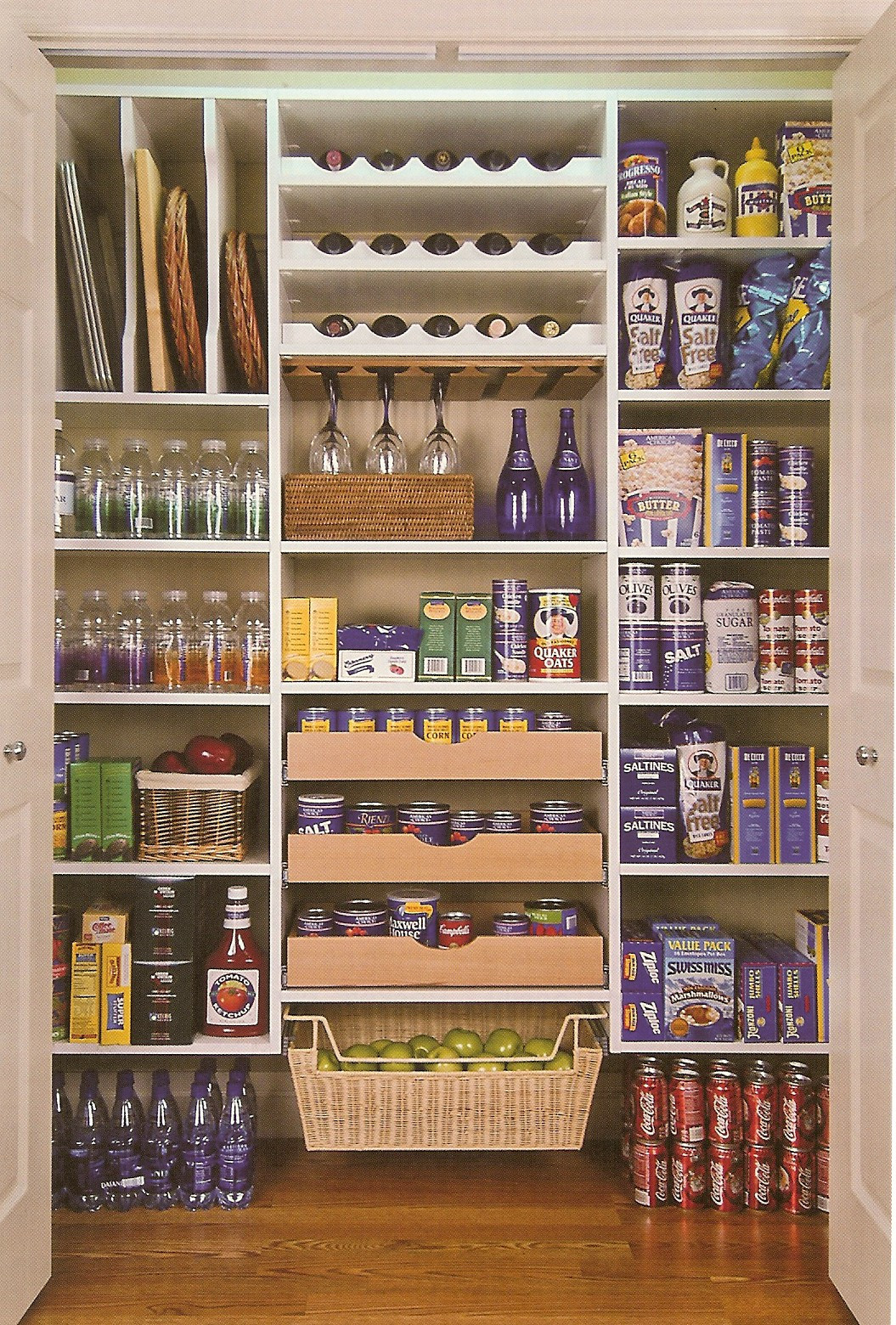 Kitchen Closet Organizers
 The Laundry Room…Potential pantry